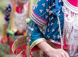 Working in the garden is a tradition for women